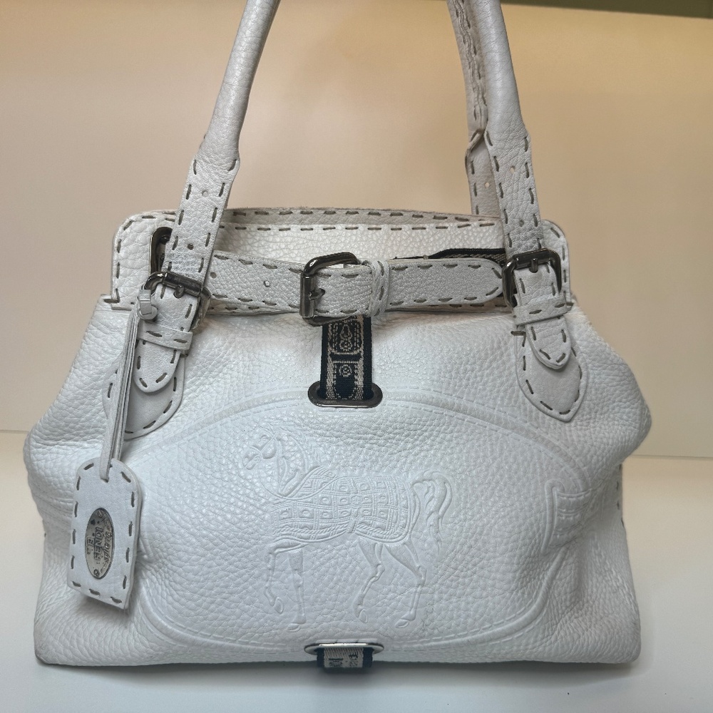 Fendi Small Selleria Villa Borghese Tote